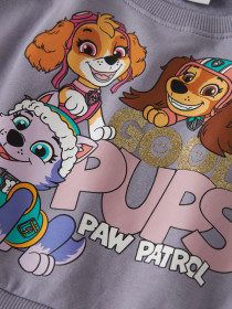 NAME IT Sweat Kjole Jara Paw Patrol Lavender Gray